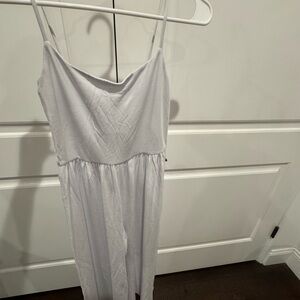 Wilfred Pale Blue/White Wide Leg Jumpsuit